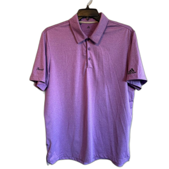 Adidas Men’s Golf Polo Shirt Purple L Large - Picture 1 of 5